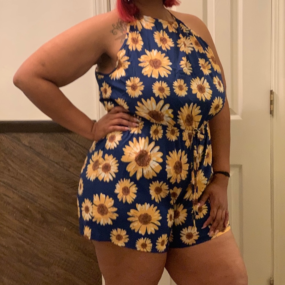Sunflower romper